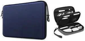 FINPAC 15.6-inch Hard Laptop Sleeve Case & Travel Electronic Bag