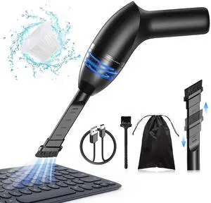 Hayousui 4.3Kpa Keyboard Vacuum Cleaner Mini:Handheld Computer Vacuum Cordless for Car Laptop Sewing Machine Portable Keyboard Vac USB Desk Crumbs Dust Cleaners