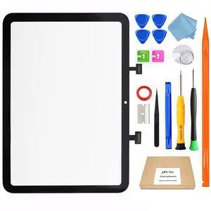 JPUNG for iPad 10 (10th Generation 2022) A2696 A2757 A2777 Screen Replacement Digitizer Glass Touch Kits, for iPad 10th Gen 10.9 Inch, Full Repair Sets(10.9" Screen)