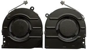 (1 Pair) New CPU GPU Cooling Fan Intended for Dell Inspiron 14 Plus 7420 Series Laptop P157G 0YNTMM 08994X DC5V