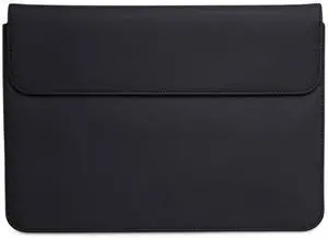 Waterproof 14'' Laptop Portfolio Sleeve - Protective Case with Soft-Lined Compartment, Magnetic Closure, Durable PU Fabric for 14-Inch Laptops