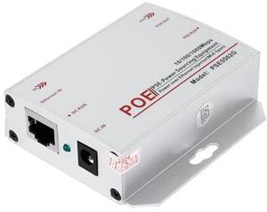 REVODATA Gigabit Industrial 30W PoE+ Injector, Convert Low Voltage DC 12-48V Input to 48V PoE Output, IEEE802.3af/at, DIN-Rail & Wall Mount Injector for Different Scenario (PSE5502G)
