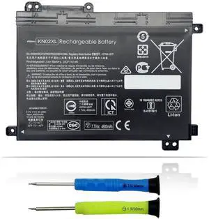AURUNHO KN02XL 37.2Wh Laptop Battery Replacement for HP Pavilion x360 11-ad 11-ad022tu 11-ad009tu 11-ad035tu 11-ad023TU Pavilion x360 11m-ad 11m-ad000 11m-ad113dx 11m-ad013dx 11M-AD013DX Series 7.7V