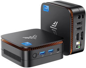 KAMRUI Essenx E1 Mini PC,12th N97 Mini PC(Beat N150,up to 3.6GHz),Desktop Computer 16GB RAM 1TB SSD,Micro PC Computer Support 4K HDMI+DP,Desktop PC with Dual WiFi,Business Home Office