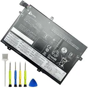 TAVZENL L17M3P54 45Wh Battery Replacement for Lenovo ThinkPad E490 E590 E595 L14 L15 L480 L580 L590 Series L17L3P52 L17C3P52 L17M3P53 11.1V 4120