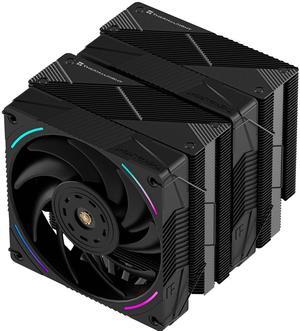 Thermalrlght Phantom Spirit 120 EVO CPU Air Cooler, 7 Heat Pipes CPU Cooler,Dual 120mm TL-K12 PWM Fan, AGHP 4.0 Technilogy, S-FDB Bearing, for AMD AM4 AM5/Intel 1700/1150/1151/1200, PC Cooler