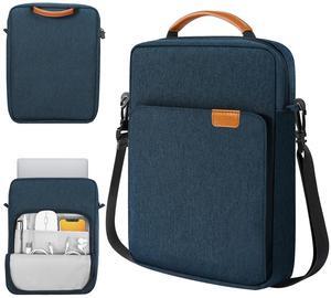 TiMOVO 13.3 Inch Laptop Sleeve Case for MacBook Air 2022-2018, MacBook Pro M2 14"/13" M2/M1 Pro/M1 Max 14.2 2023-2021, Surface Pro 9/8, Galaxy Tab S9+/S8+ 12.4", Laptop Carrying Bag with Handle,Indigo