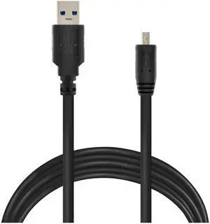 VEBNER 20ft USB UC E17 8 Pin to USB 2.0 - Extra Long USB to 8 Pin UC E17 USB Cable Tether Cable (Black)
