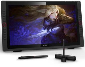 XPPen Artist24 Pro 23.8 Inch Drawing Tablet with Screen 2.5K QHD Drawing Pen Display with 20 Shortcut Keys & Tilt 8192 Pen Pressure Battery-Free Stylus for Windows, Mac, Chrome, Linux