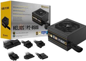 GAMDIAS 850W Gold PSU, 80 Plus Power Supply, 80+ ATX Gold 12V Power Supplies for Gaming PC Computers with Active PFC, Helios P2-850G