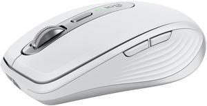 Logitech MX Anywhere 3S for Mac, Compact Wireless Bluetooth Mouse, 8K DPI Any-Surface Tracking, Quiet Clicks, USB C, Wireless Mouse for MacBook Pro, MacBook Air, iMac, iPad - Pale Grey