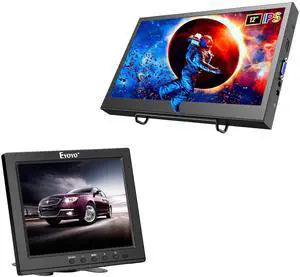 Eyoyo 8 Inch HDMI Monitor + 12 Inch IPS Portable Monitor