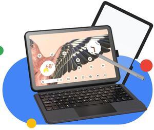 EIP Google Pixel Tablet Bundle Plus : Keyboard Case, USI2.0 Stylus, Pixel Tablet Paper-Feel Screen Protector