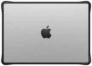 CASETiFY Impact MacBook Pro 14-inch (M1-M4) Case [Enhanced Protective Corner Design/Ventilation Cutouts/Anti-Slip Grip] - Clear Black