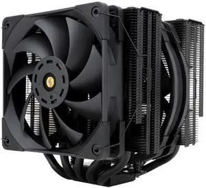 Thermalright FC140 Black CPU Air Cooler,Dual Tower 5 Heat Pipe,TL-D14X-B and TL-C12PRO PWM Fan,Aluminium Heatsink Cover, AGHP Technology, for AMD AM4/AM5/Intel LGA 1150/1151/1155/1156/1200/2011/1700