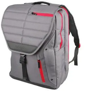 Altego 16-Inch Channel Stitched Laptop Backpack, Gray (36301)