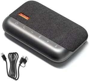 NUROUM A05B(2nd Gen) Bluetooth Conference Speaker and Microphone, Portable Wireless Speakerphone with Noise Canceling Mic, 16ft Voice Picked Up Computer Speakers for Desktop PC/Laptop/Business Trips