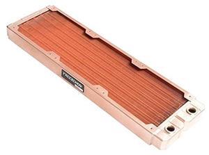 Pure Copper Radiator 360mm PC Water Cooling Cooler Heatsink G1/4'' Thread 30mm Thickness