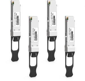 OPSTRAN 40GBASE-SR4 QSFP+ Optical Transceiver Module Compatible with Cisco QSFP-40G-SR4 Meraki MA-QSFP-40G-SR 40G QSFP+ SR4 850nm 100m DDM MTP/MPO-12 MMF 4 Pack