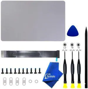 iPartsleader A2442 Trackpad Replacement for MacBook Pro (14-inch,M1,2021) Force Touch Touchpad with Cable and Screws Tool Kit EMC 3650 Late 2021 Year 661-23551 661-23552 (Space Grey)