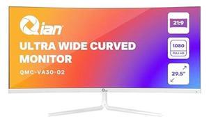 30 inch Curved Monitor - Ultra Wide FHD 1080P 200Hz Curved Office Monitor, Anti-Glare Screen VA Panel, 21:9 WFHD(2560x1080P) 16.7M Display Colors 95% sRGB, Freesync, 1500R PC Monitors, HDMI DP Display