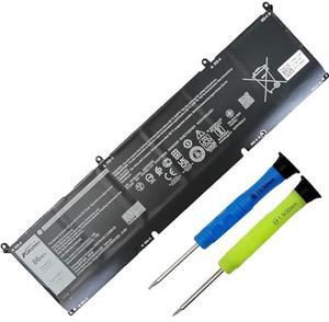 69KF2 86Wh Laptop Battery Replacement for Dell XPS 15 9500 9510 9520 Alienware M15 (R3 R4 R5 R6 R7) M16 R1, M17(R3 R4) G7 7500 G15 5510 5511 5515 5520 5521 Precision 5550 5560 5570 Inspiron 7510 7610