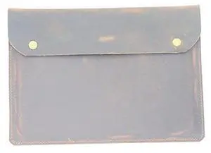 YIYUS Compatible with iPad Pro 12.9" M1 2018 2020 Handmade Leather Sleeve Case 01 Brown