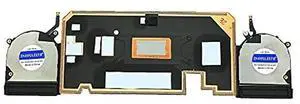 ZHAWULEEFB Replacement Fan for Dell XPS 13 7390 9310 2-in-1 Dual Cooling Fan Plus Heatsink 0VDFK8 AT2WX002SCL CN-0VDFK8 EG50030S1-C180-S9A 5K2004KBT7 EG50030S1-C170-S9A 5K2004KAS8 DC5V 0.19A