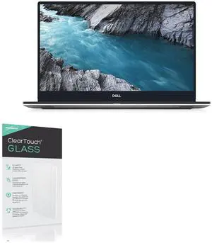 BoxWave Screen Protector Compatible with Dell XPS 15 (9570) - ClearTouch Glass (2-Pack), 9H Tempered Glass Screen Protection (2-Pack)