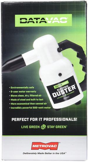 Metro ED500 DataVac 500-Watt 120 volt 0.75-HP Electric Blower Duster -corded|bagless, White