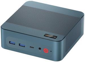 BOSGAME P2 Mini PC,Intel Core i7 12700H Mini Computers (14 Cores/20 Threads, up to 4.7GHz) 32GB RAM, 512GB NVMe SSD, Triple Display, Thunderbolt 4 & HDMI & DP1.2, Dual LAN, WiFi 6E, BT 5.2