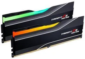 G.SKILL Trident Z5 Neo RGB Series (AMD Expo & Intel XMP 3.0) DDR5 RAM 64GB (2X 32GB) 6000MT/s CL36-36-36-96 1.35V Desktop Computer Memory U-DIMM - Matte Black (F5-6000J3636F32GX2-TZ5NR)
