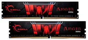 G.Skill 16GB DDR4 Aegis 2400MHz PC4-19200 CL17 Dual Channel Memory Kit (2x8GB)