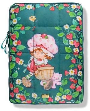 Sonix | Puffy Laptop Sleeve | 15-16 Inch, Quilted Pillow Puffer Laptop Carrying Case, Computer Sleeve | Strawberry Shortcake & Custard
