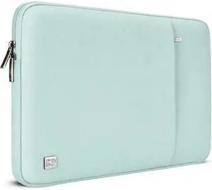 DOMISO 17 inch Laptop Sleeve Case Notebook Bag Protective Carrying Handbag for 17.3" Dell Inspiron/MSI GS73VR Stealth Pro/IdeaPad 300 320 321/HP Envy 17/LG Gram 17"/ASUS ROG Strix GL702VS,Mint Green