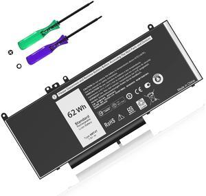 YOBVTBF 6MT4T Battery E5470 E5570 Battery Compatible with Dell Latitude14 5470 E5470 15 5570 E5570 Precision 15 3510 M3510 Series 7V69Y TXF9M 79VRK 07V69Y 0HK6DV 079VRK 0TXF9M 7.6V 62WH