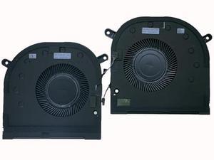Sicastar CPU + GPU Cooling Fan for Dell XPS 17 9700 i5-10300H 9710 9720 Precision 5750 5760 RTX 2060 2020 Series Laptop