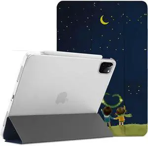 DuraSafe Cases for iPad Pro 11 inch 4th 3rd 2nd Gen PC Case A2759 MNXE3LL/A MNXD3LL/A A2435 MNXG3LL/A MNXF3LL/A MNXH3LL/A A2762 A2761 MNXN3LL/A MP553LL/A A2377 MHQR3LL/A MHQT3LL/A A2228 - Night Sky