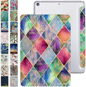 DuraSafe Cases for iPad Air 1st 2013 9.7 inch Case A1474 MD785LL/A MD788LL/A MD788CH/A A1475 MD786LL/A MD789LL/A MD898LL/A ME906LL/A A1476 ME993LL/A ME999LL/A MF020LL/A MF021LL/A - Diamond Grid