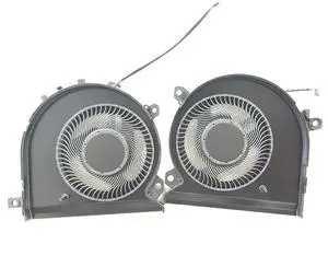 Replacement CPU+GPU Cooling Fan for HP zbook-Studio x360 g5 EliteBook 1050 G1 1050G1 HSN-Q11C Series NS85C00-17L24 NS85C00-17L25 L30938-001