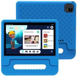 GUJJEEX 10.1" Kids Tablet with Android 13, 1280x800 IPS HD Display, 32GB Storage, 5000mAh, Dual Camera, Parental Controls, WiFi & Bluetooth, Gift for Kids