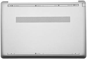 Replacement Bottom Case for HP 15-DW 15S-DU 15S-DY 15-GW Series Laptop Base Enclosure Lower Cover L52007-001 AP2H8000800 Natural Silver