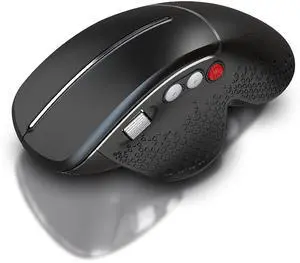 KUYHRF Wireless Ergonomic Vertical Mouse, 10M Range, 5 Buttons, 2.4G Optical, Wrist Pain Relief
