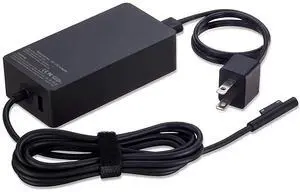 Surface Book Charger Surface Power Adapter, 127W for Surface Book 3 Book 2 Book Surface Pro 3 Pro 4 Pro 5 Pro 6 Pro 7 Pro X Surface Laptop & Surface Go, with Additional USB Charging Port