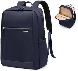 GOLF QUALITY Laptop Backpack for Women - Business Travel Anti Theft Laptop Bag Backpack Water Resistant College Computer Backpacks for Men Women Fits 15.6 Inch Notebook (Dark Blue)
