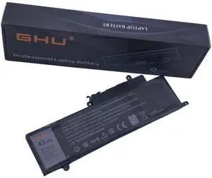 GHU Battery 43 WH 11.1V Replacement for GK5KY 92NCT 04K8YH 0WF28 4K8YH 092NCT 92nct Compatible for Dell Inspiron 13" 7347 7348 7352, Dell Inspiron 11" 3147 3148 3152