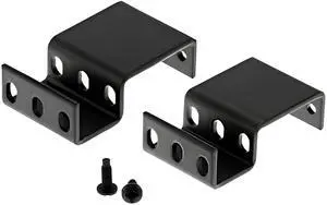 CablesAndKits - 1RU Recessed Rack Adapter - 3" Extension/Recess from Face of Rack - 25 lb (11 kg) Weight Capacity, 12 Gauge Steel - Rail Depth Adapter for Computers, Servers or Network Equipment