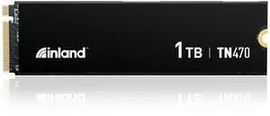 Inland TN470 SSD 1TB Gen4 NVMe M.2 Internal Gaming Solid State Drive, Up to 7,200MB/s, Storage and Memory for Laptop & PC Desktop