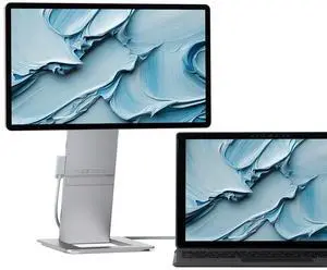 SOTSU FlipAction Touch 14" Premium Portable Monitor SFA14TCMG | FHD IPS Pivoting Dual Laptop Screen | Touchscreen for Cellphone, Gaming, and Travel | PC, Chrome, Android, DeX Compatible