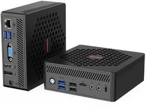 NEWSMAY N5105 Fanless Mini PC up to 2.9GHz, Dual DDR4 Channel 16GB RAM 512GB SSD Micro Firewall Appliance, for Intel 11th Gen Gigabit Ethernet Desktop Computer, WiFi 6/HD/DP/VGA Triple Display 4K